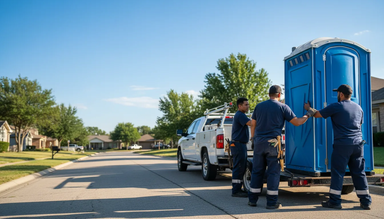 Portable Toilet Rental in Lenexa, KS near me
